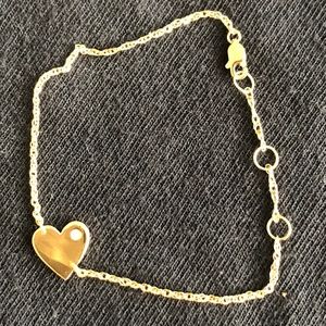Jennifer Zeuner "Mia" 1/2" Heart Bracelet